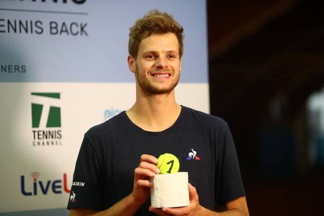 Tennis, exhibition series in Höhr-Grenzhausen