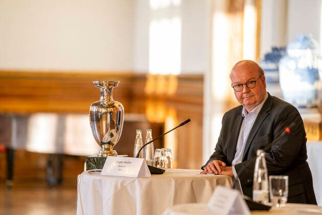 Football, Euro 2021 Press Conference in Copenhagen