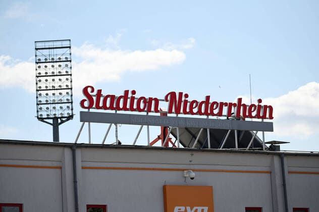 Football, stadium history Rot-Weiß Oberhausen