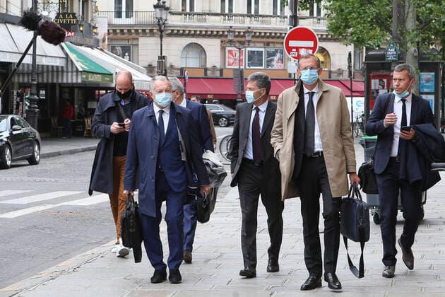 Football, France, hearing on the cancellation of Ligue 1
