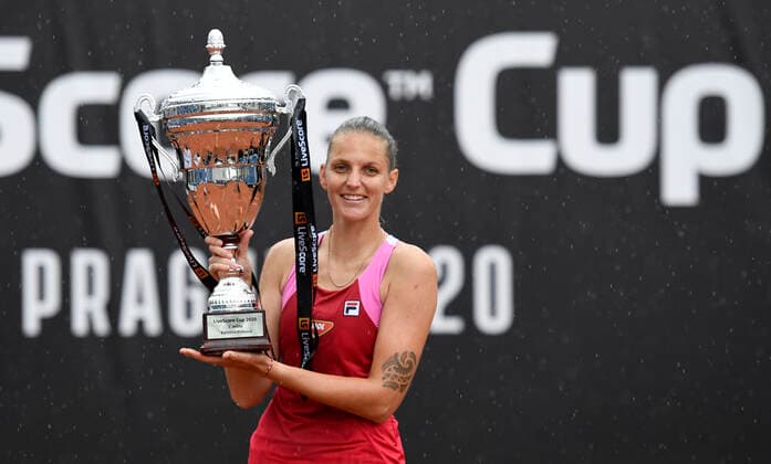 Tennis, Karolina Pliskova wins LiveScore Cup in Prague