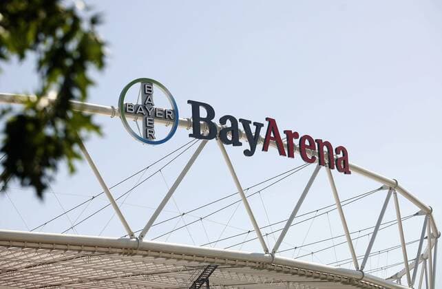 Football, stadium history Bayer 04 Leverkusen