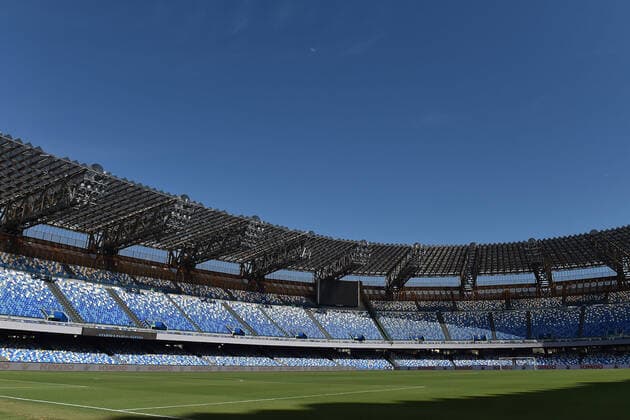 Football Italy, stadium history SSC Napoli