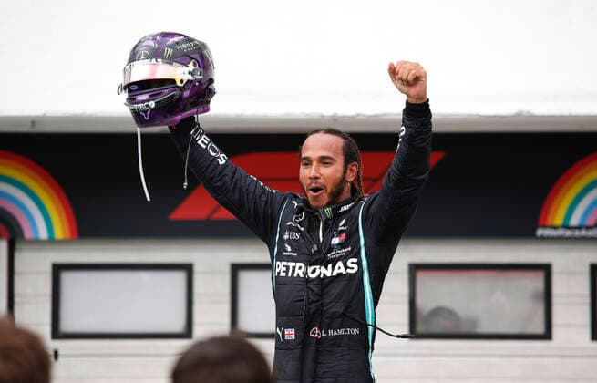 Formula 1, GP Hungary, winner Lewis Hamilton