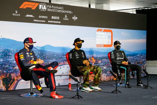 Formula 1, GP Hungary, press conference after race end
