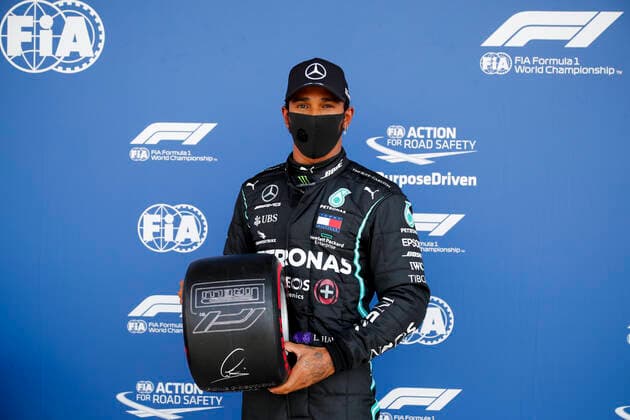 Formula 1, GP Great Britain, Lewis Hamilton takes pole position