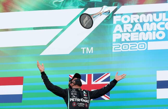 Formula 1, GP Spain, winner Lewis Hamilton
