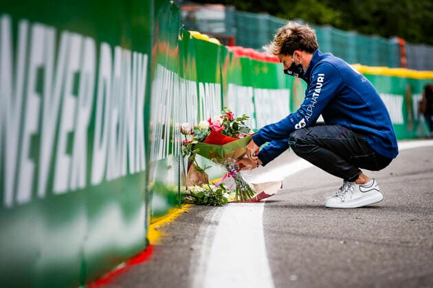 Formula 1, GP Belgium, Pierre Gasly mourns Anthoine Hubert