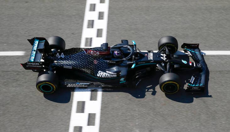 Formula 1, GP Italy, Lewis Hamilton takes pole position