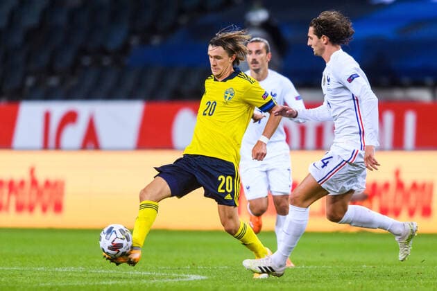 Football, Nations League, Sweden - France