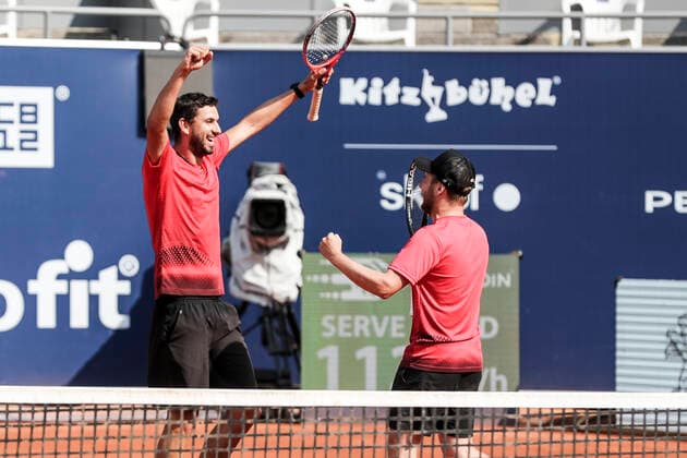 Tennis, ATP tournament in Kitzbühel