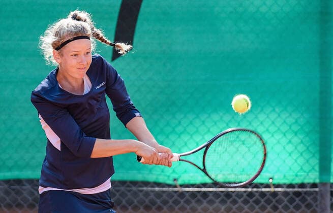 Tennis, ITF youth tournament in Bruchköbel
