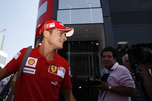 Formula 1, Italian GP, Giancarlo Fisichella ahead of his first outing for Ferrari