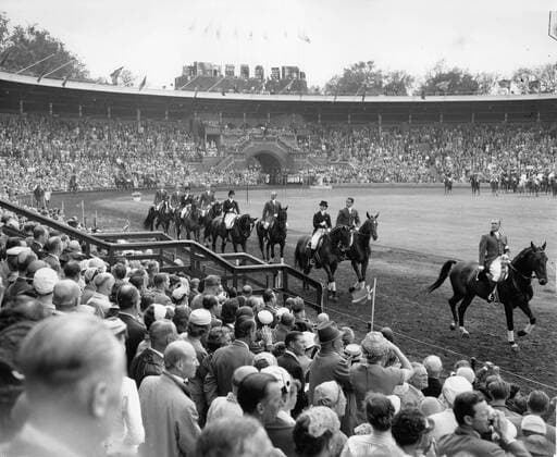 1956 Summer Olympics, Equestrian Games in Stockholm