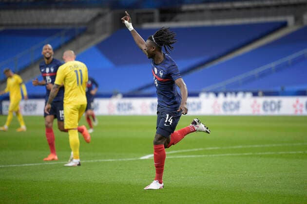 Football, international match, France - Ukraine