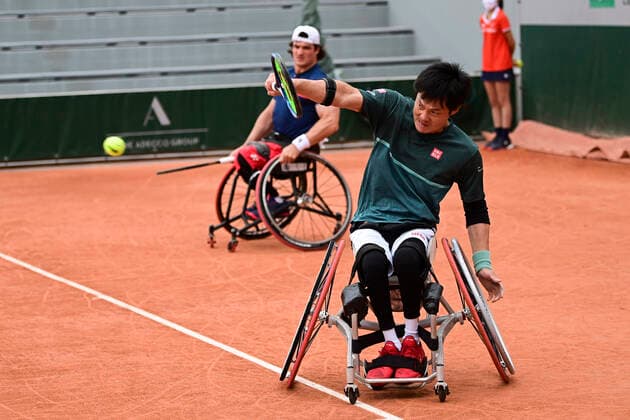 French Open, wheelchair tennis, mens double final