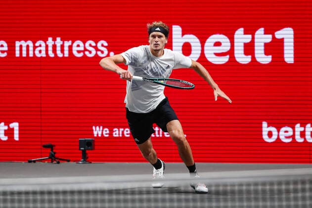 Tennis, ATP tournament in Cologne, Alexander Zverev defeats Fokina