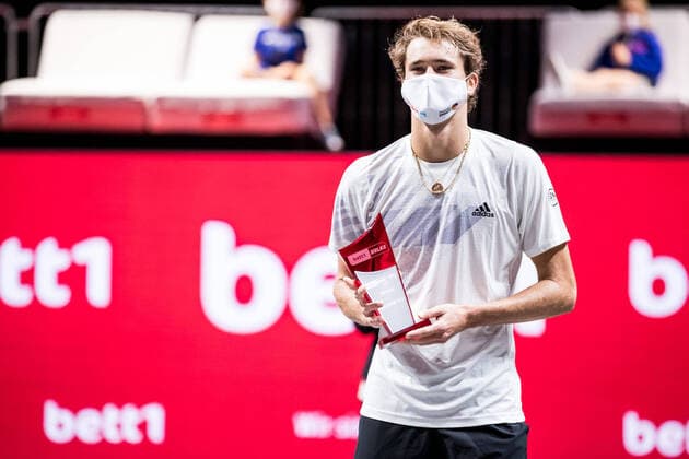 Tennis, ATP tournament in Cologne, Alexander Zverev wins