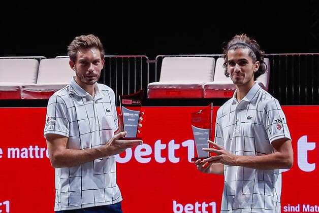 Tennis, ATP tournament in Cologne, double finals