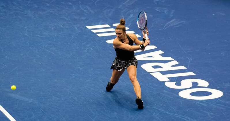 Tennis, WTA tournament in Ostrava