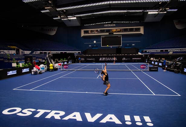 Tennis, WTA tournament in Ostrava