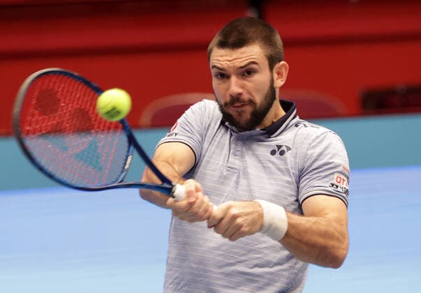 Tennis, ATP tournament in Vienna