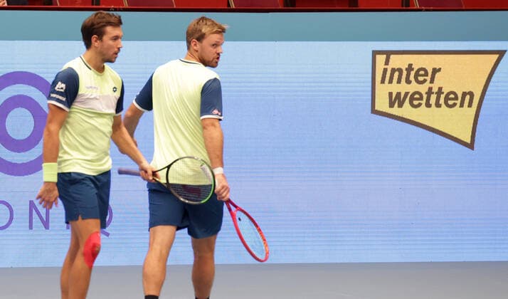 ATP tournament in Vienna, doubles, Krawietz Mies - Melo Kubot