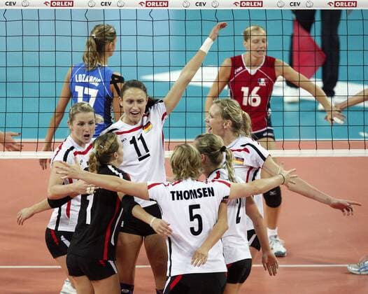 Volleyball, European Championship, Germany - France