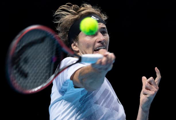 tennis, ATP finals in London, Alexander Zverev - Daniil Medvedev