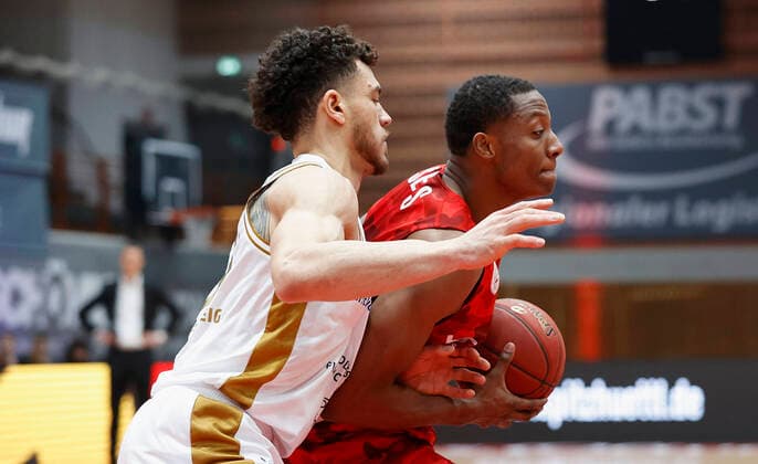 Basketball, BBL, s.Oliver Würzburg - Lions Braunschweig