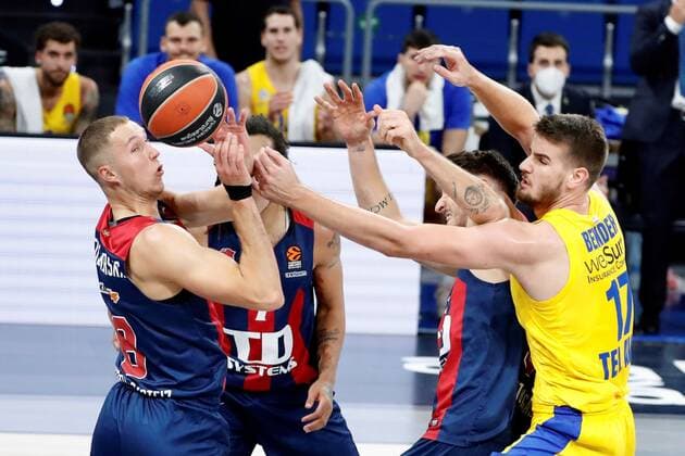 Basketball, Euroleague, Saski Baskonia - Maccabi Tel Aviv