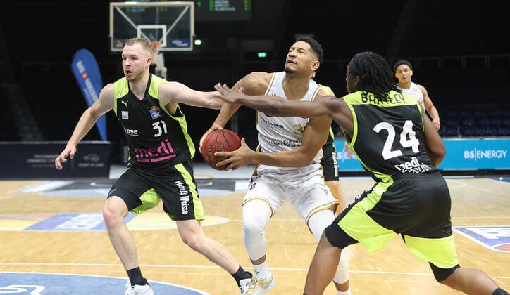 Basketball, BBL, Lions Braunschweig - medi Bayreuth