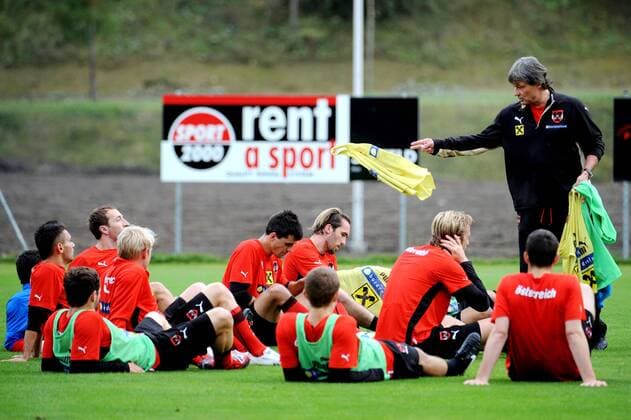 Football, Training National Team Austria