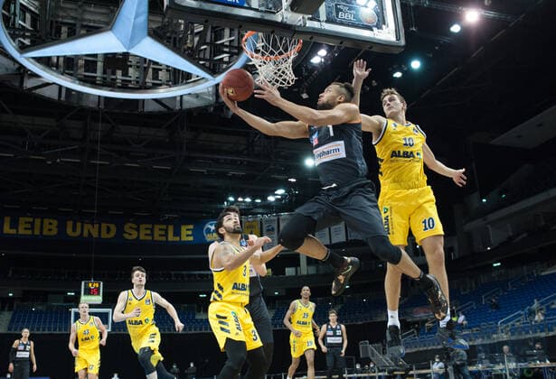 Basketball, BBL, Alba Berlin - ratiopharm Ulm