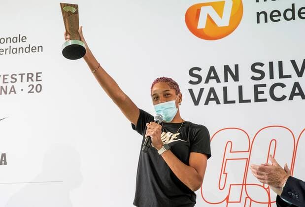 Athletics, Yulimar Rojas receives the Silvestre of the Year Award in Madrid