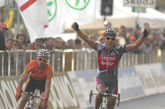 Cycling, Philippe Gilbert wins the Tour of Lombardy