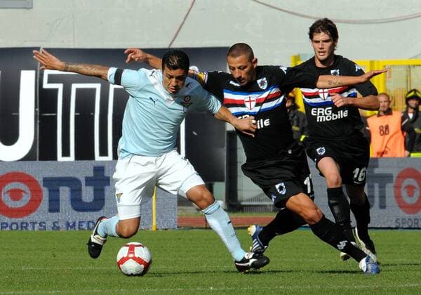 Football, Italy, Serie A, Lazio Roma - Sampdoria Genoa 1:1