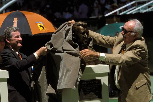Tennis legend Mervyn Rose has died