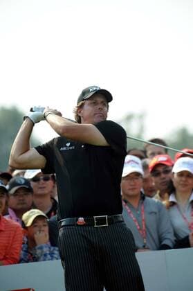Golf, Phil Mickelson wins the HSBC Champions Tournament in Shanghai