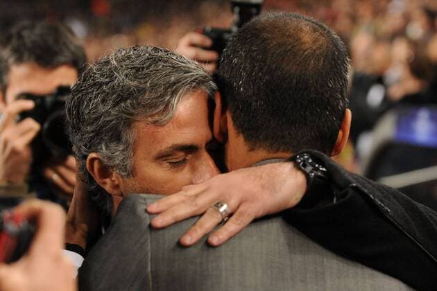 Football, Jose Mourinho and Pep Guardiola soon to be city rivals, media say