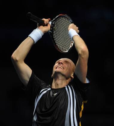 Tennis, ATP World Tour Finals, Nikolay Davydenko wins the ATP World Championship