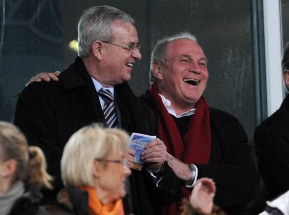 Football, Uli Hoeneß wants to keep Martin Winterkorn as Bayern supervisory board member
