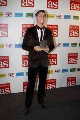Football, Spain, Cristiano Ronaldo receives the As Sport Award