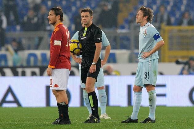 Football, Italy, Serie A, AS Roma - Lazio Roma
