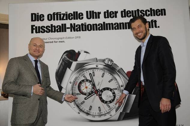 Football, IWC presents the official watch of the German national team