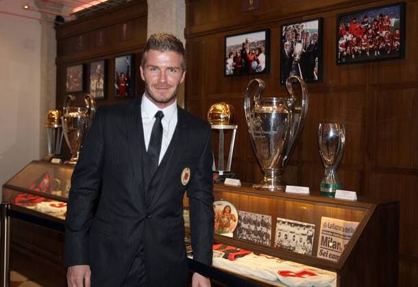 Football, Italy, Serie A, David Beckham returns to AC Milan