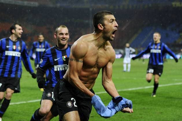 Football, Italy, Serie A, Inter Milan - AC Siena 4:3