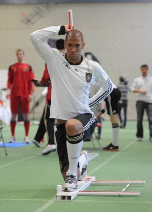 Football, national team, performance test in Sindelfingen