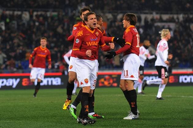 Football, Italy, Serie A, AS Roma - US Palermo 4:1