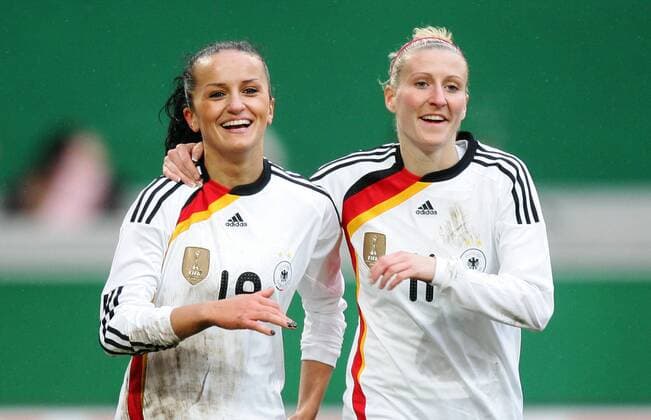 Football, International match, Women, Germany - North Korea 3:0